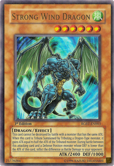 Strong Wind Dragon [RGBT-EN003] Ultra Rare | Clutch Gaming