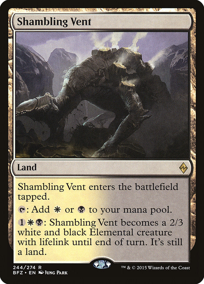 Shambling Vent [Battle for Zendikar] | Clutch Gaming