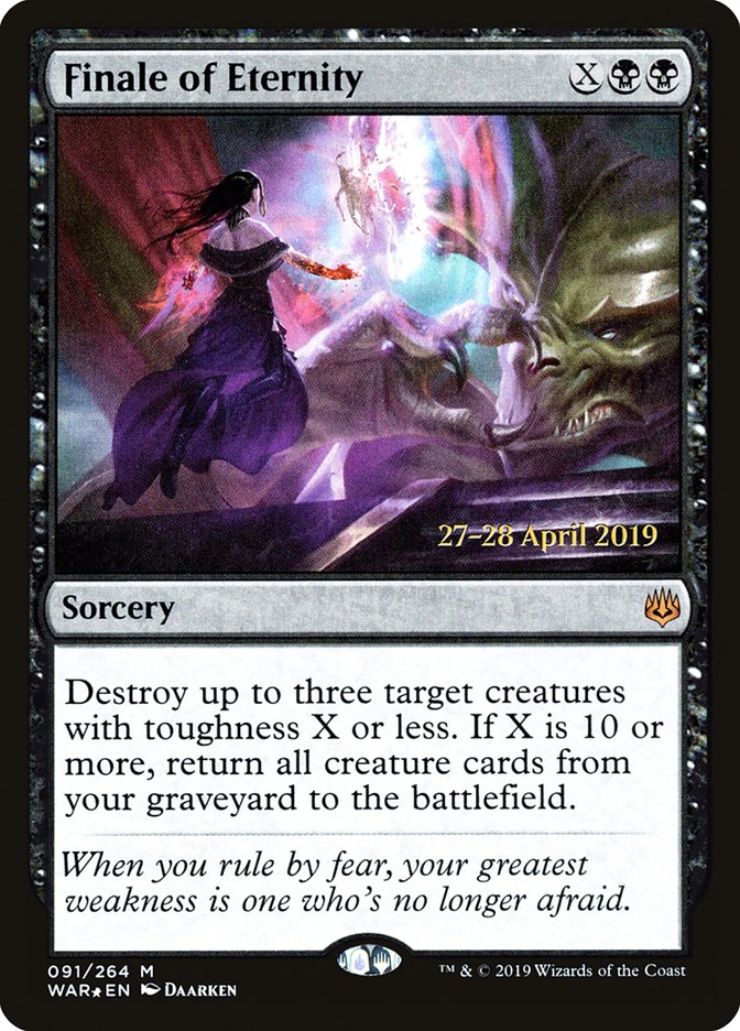 Finale of Eternity [War of the Spark Prerelease Promos] | Clutch Gaming