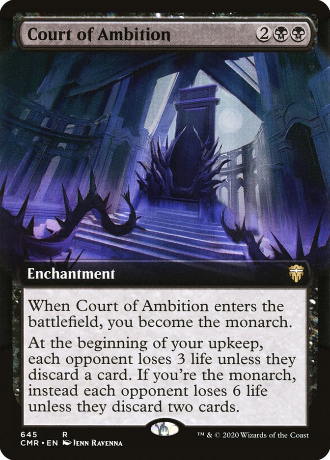 Court of Ambition (Extended Art) [Commander Legends] | Clutch Gaming