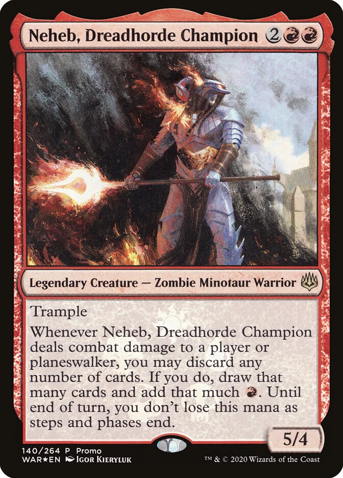 Neheb, Dreadhorde Champion [Resale Promos] | Clutch Gaming