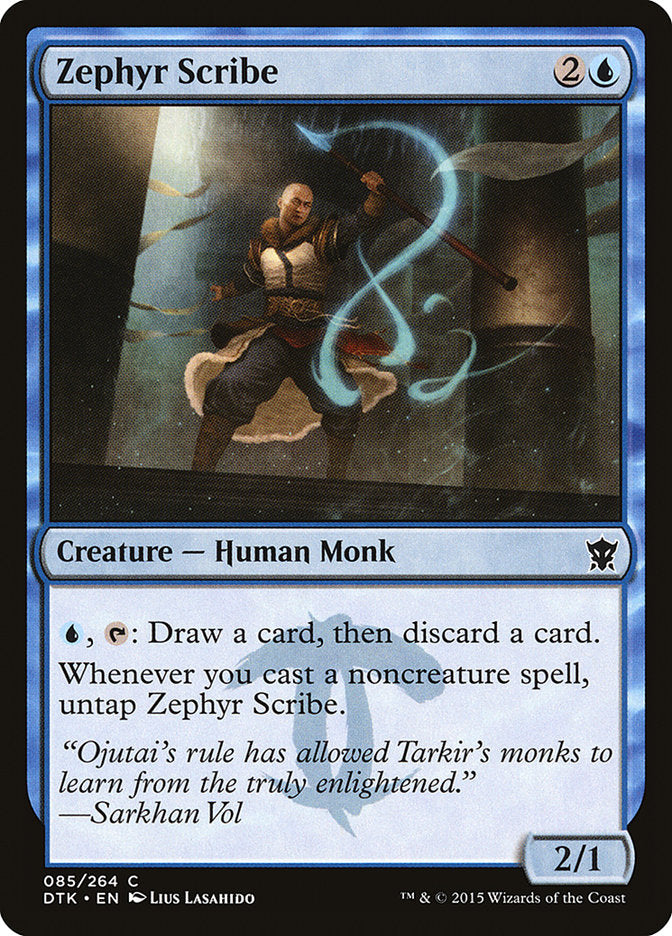 Zephyr Scribe [Dragons of Tarkir] | Clutch Gaming