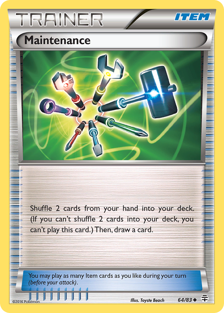 Maintenance (64/83) [XY: Generations] | Clutch Gaming