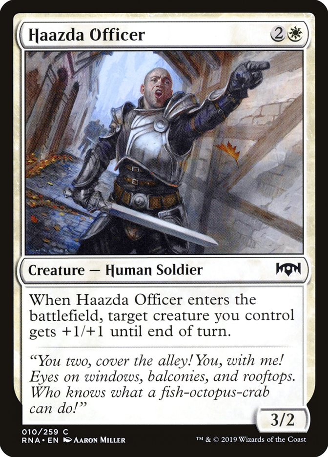 Haazda Officer [Ravnica Allegiance] | Clutch Gaming