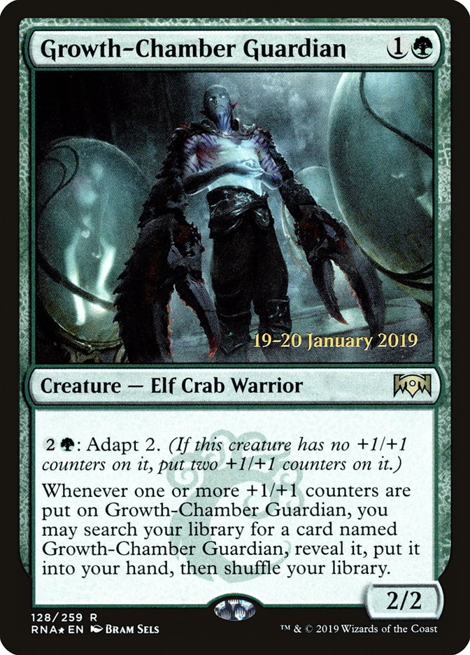 Growth-Chamber Guardian [Ravnica Allegiance Prerelease Promos] | Clutch Gaming