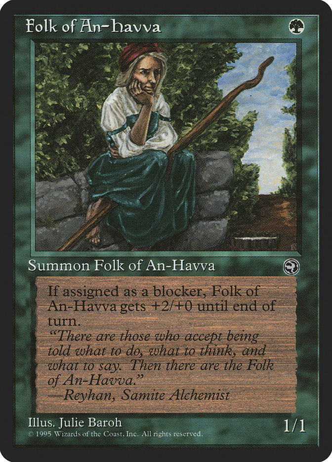 Folk of An-Havva (Reyhan Flavor Text) [Homelands] | Clutch Gaming