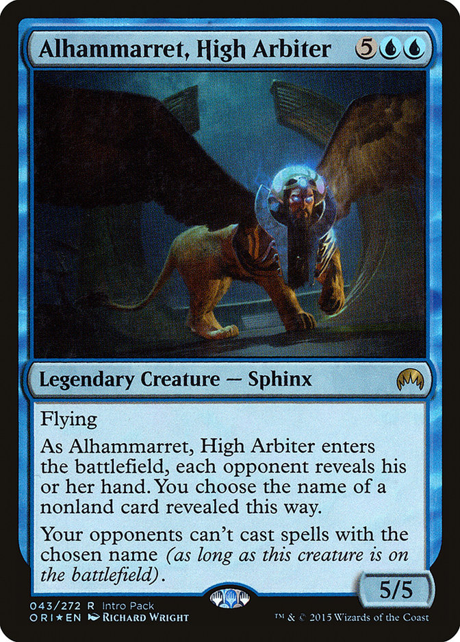 Alhammarret, High Arbiter [Magic Origins Promos] | Clutch Gaming