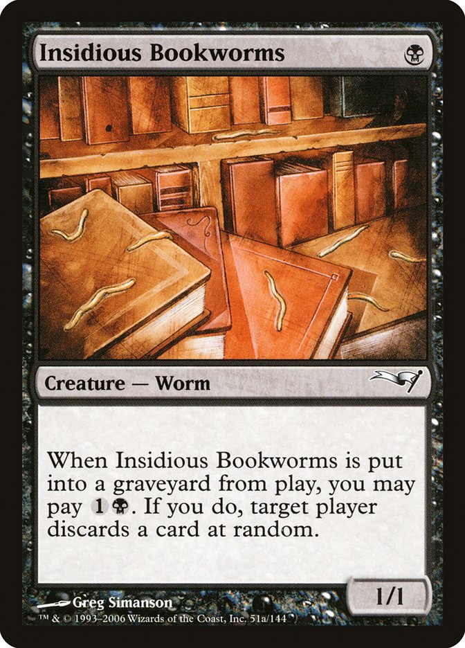 Insidious Bookworms [Coldsnap Theme Decks] | Clutch Gaming