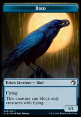 Wolf // Bird Double-Sided Token [Innistrad: Midnight Hunt Tokens] | Clutch Gaming