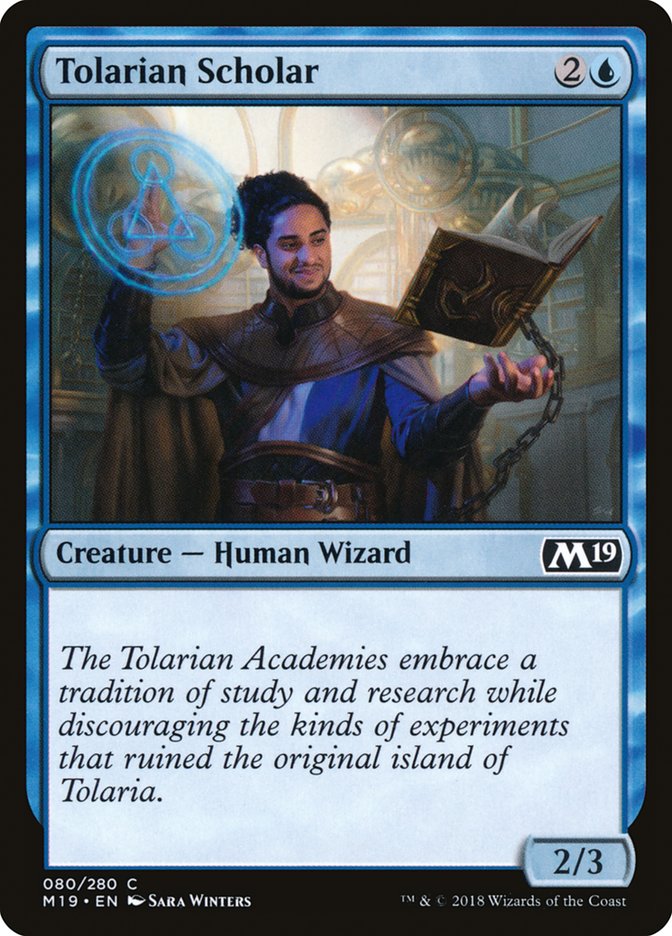 Tolarian Scholar [Core Set 2019] | Clutch Gaming