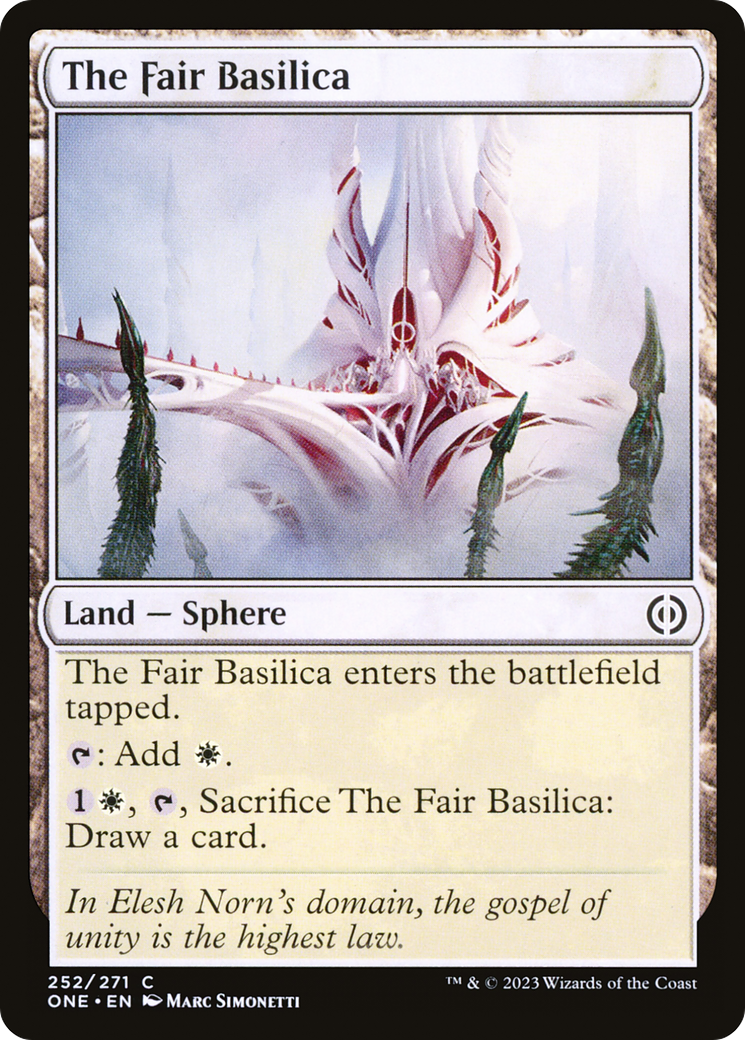 The Fair Basilica [Phyrexia: All Will Be One] | Clutch Gaming