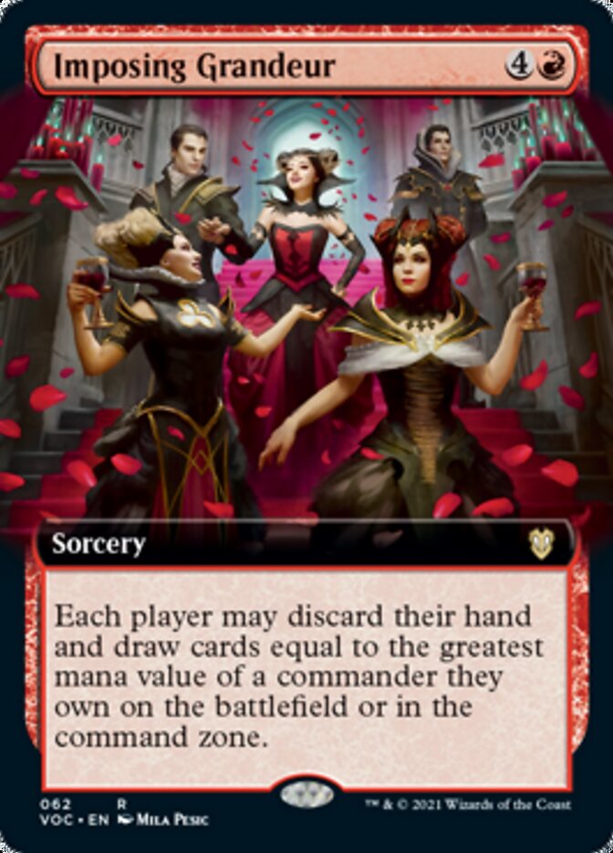 Imposing Grandeur (Extended Art) [Innistrad: Crimson Vow Commander] | Clutch Gaming