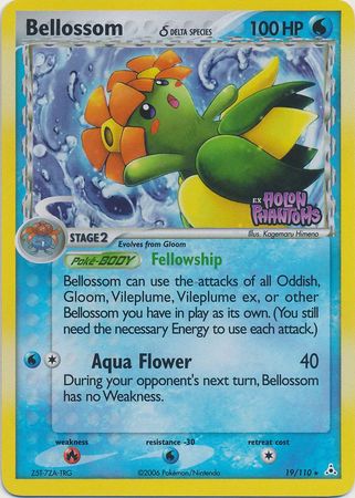 Bellossom (19/110) (Delta Species) (Stamped) [EX: Holon Phantoms] | Clutch Gaming