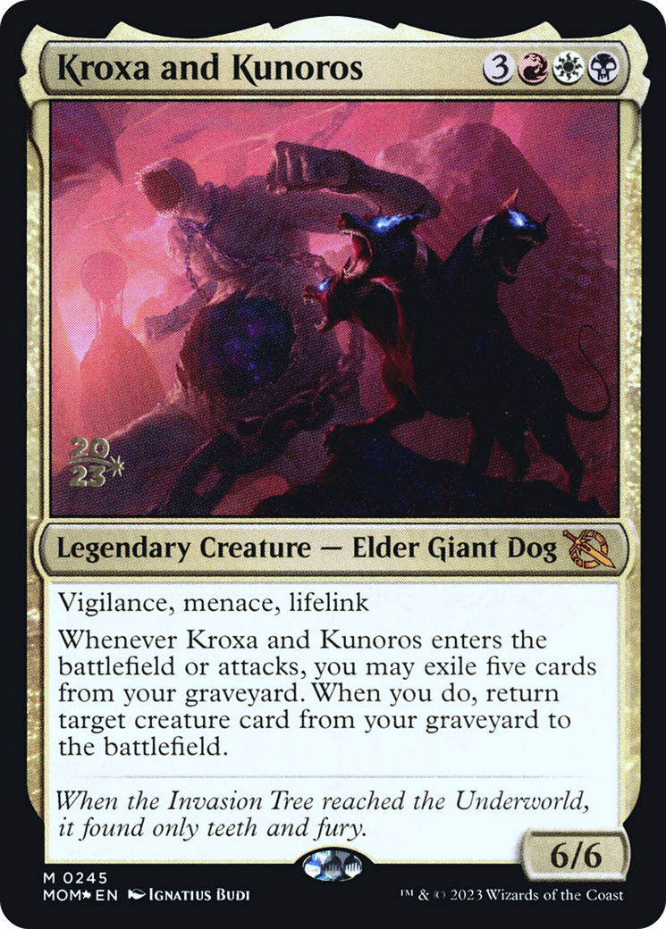 Kroxa and Kunoros [March of the Machine Prerelease Promos] | Clutch Gaming