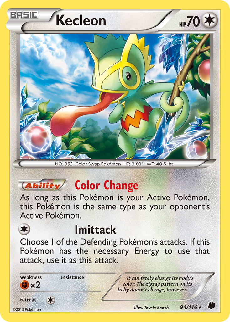 Kecleon (94/116) [Black & White: Plasma Freeze] | Clutch Gaming