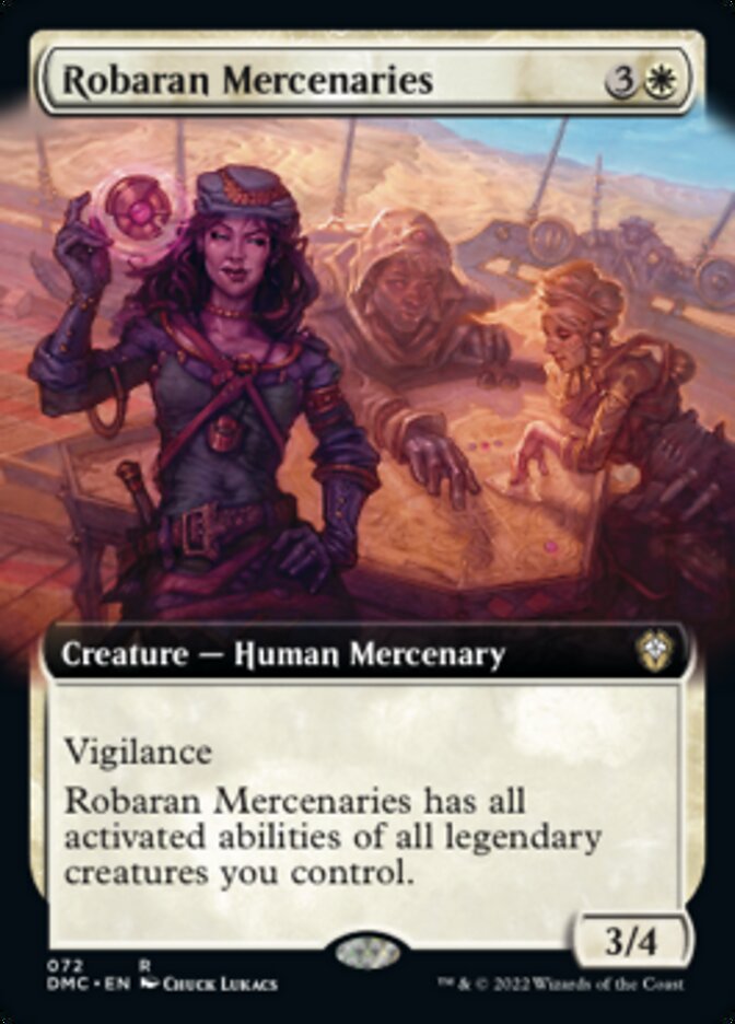 Robaran Mercenaries (Extended Art) [Dominaria United Commander] | Clutch Gaming