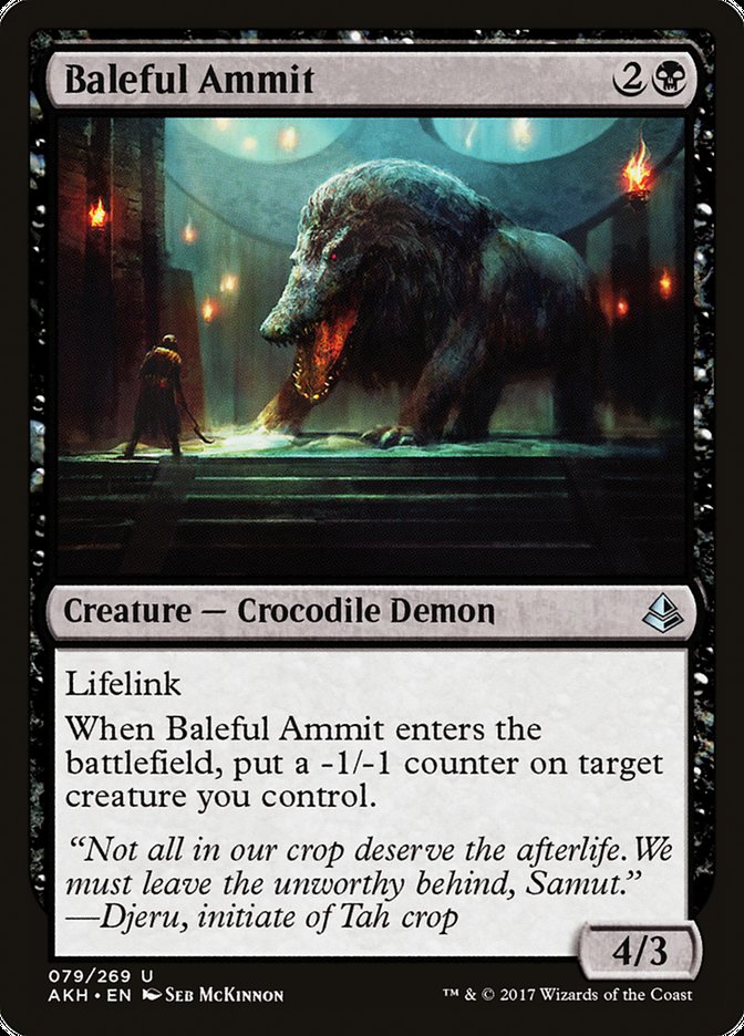 Baleful Ammit [Amonkhet] | Clutch Gaming