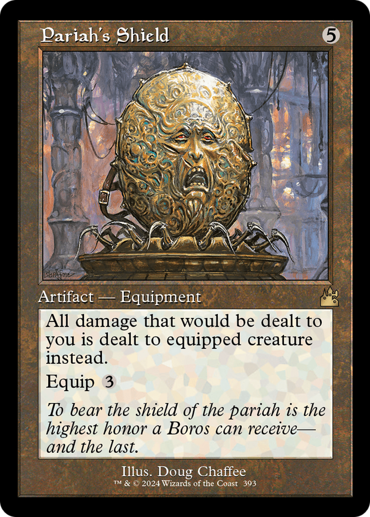 Pariah's Shield (Retro Frame) [Ravnica Remastered] | Clutch Gaming