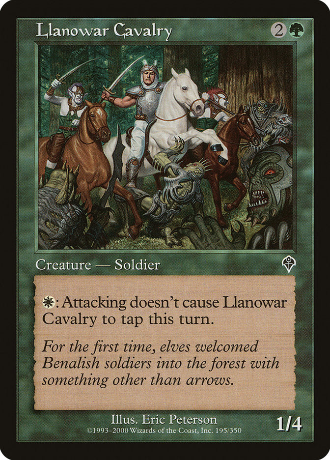 Llanowar Cavalry [Invasion] | Clutch Gaming