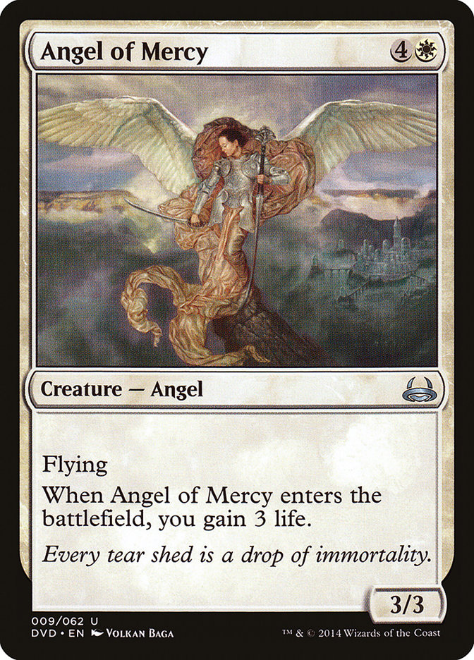 Angel of Mercy (Divine vs. Demonic) [Duel Decks Anthology] | Clutch Gaming