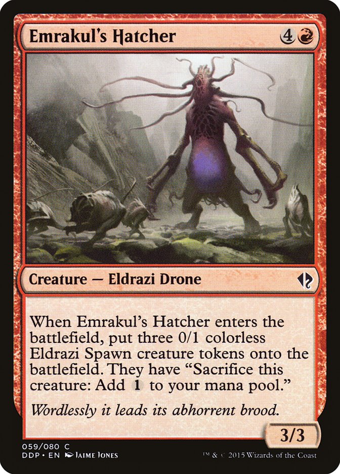 Emrakul's Hatcher [Duel Decks: Zendikar vs. Eldrazi] | Clutch Gaming