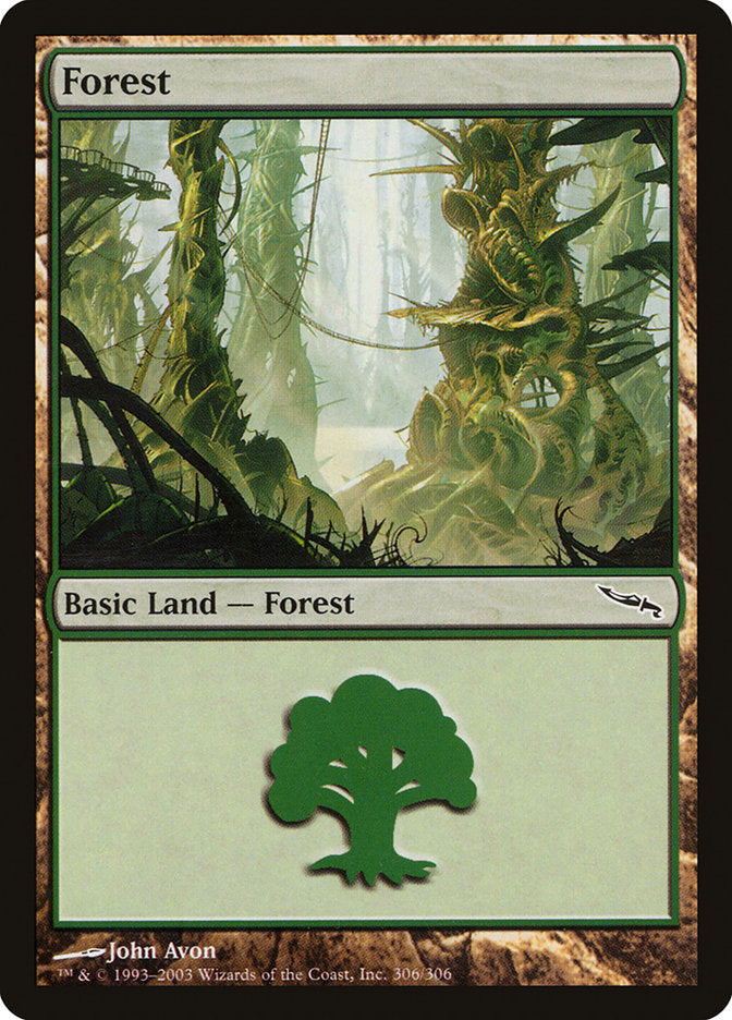 Forest (306) [Mirrodin] | Clutch Gaming