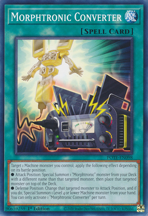 Morphtronic Converter [POTE-EN098] Common | Clutch Gaming