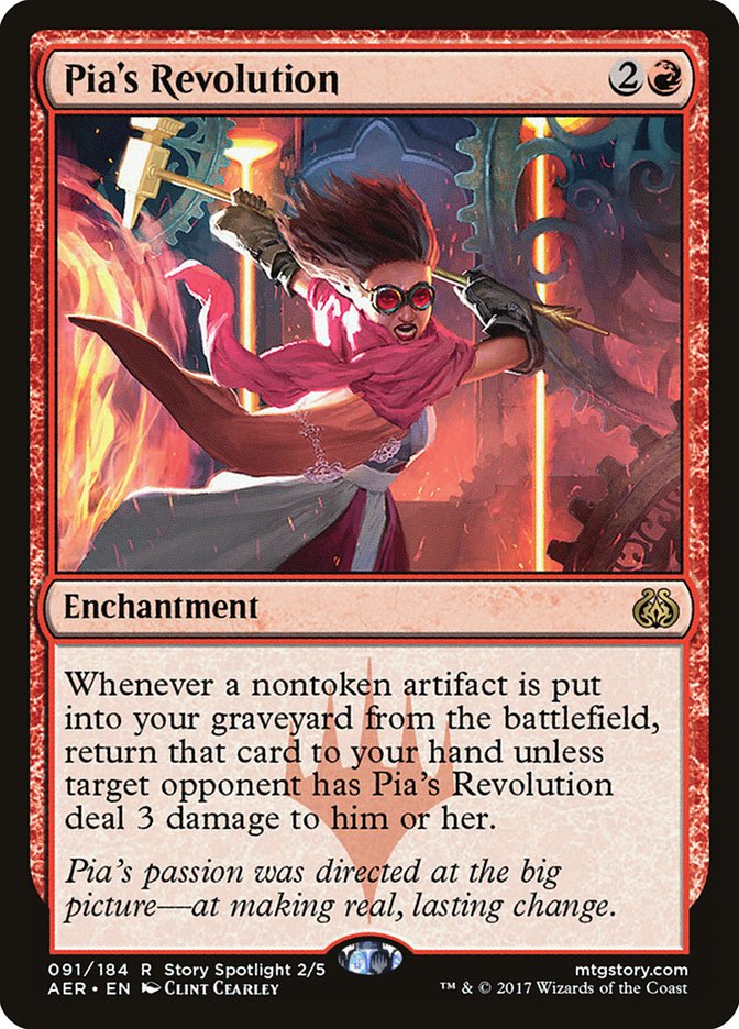 Pia's Revolution [Aether Revolt] | Clutch Gaming