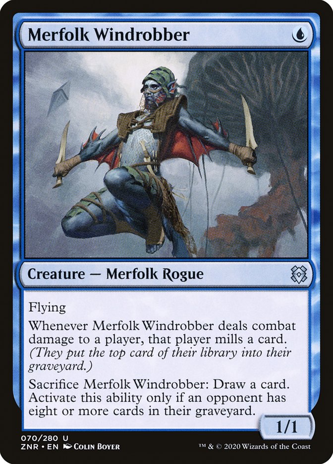 Merfolk Windrobber [Zendikar Rising] | Clutch Gaming