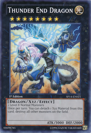 Thunder End Dragon [SP14-EN021] Starfoil Rare | Clutch Gaming