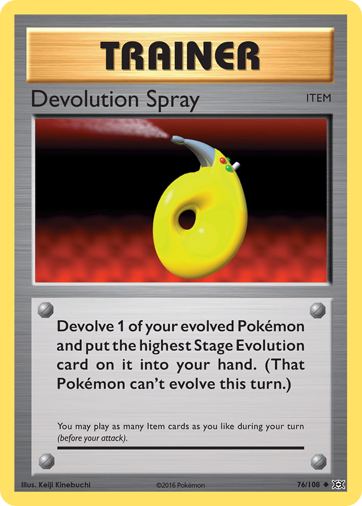 Devolution Spray (76/108) [XY: Evolutions] | Clutch Gaming