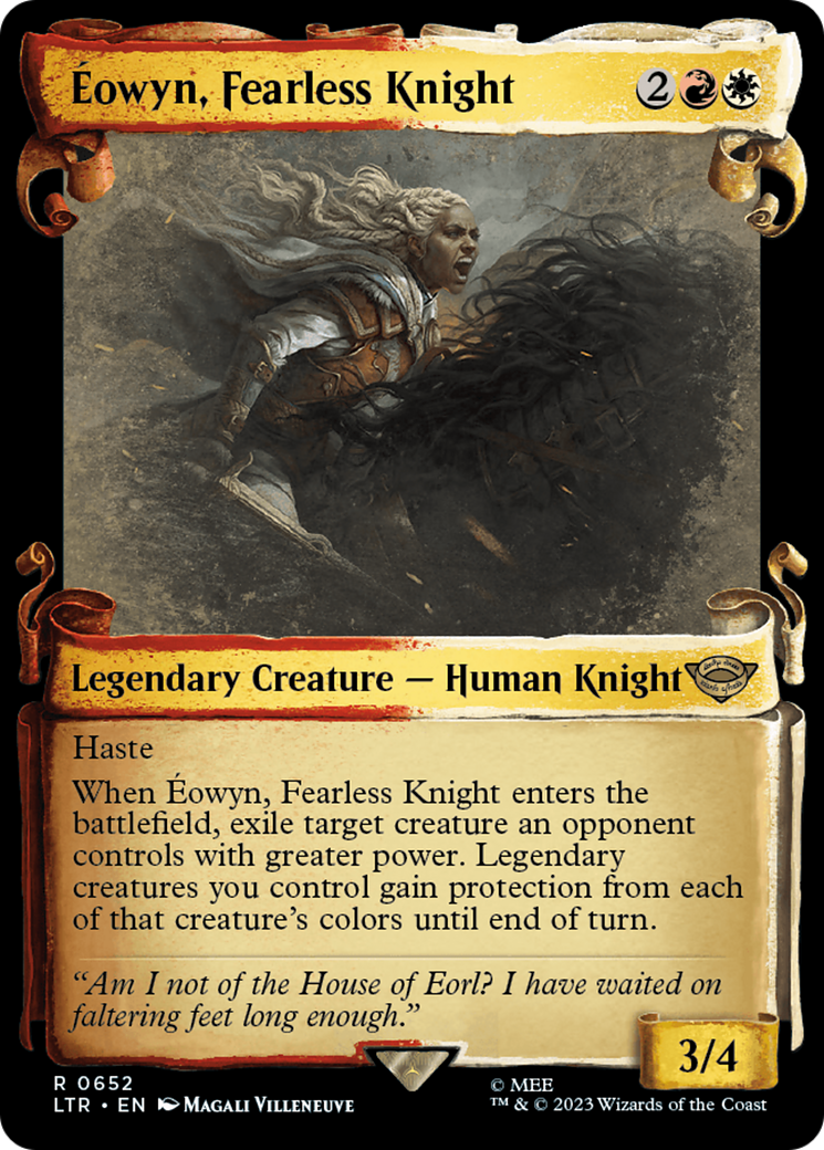 Eowyn, Fearless Knight [The Lord of the Rings: Tales of Middle-Earth Showcase Scrolls] | Clutch Gaming