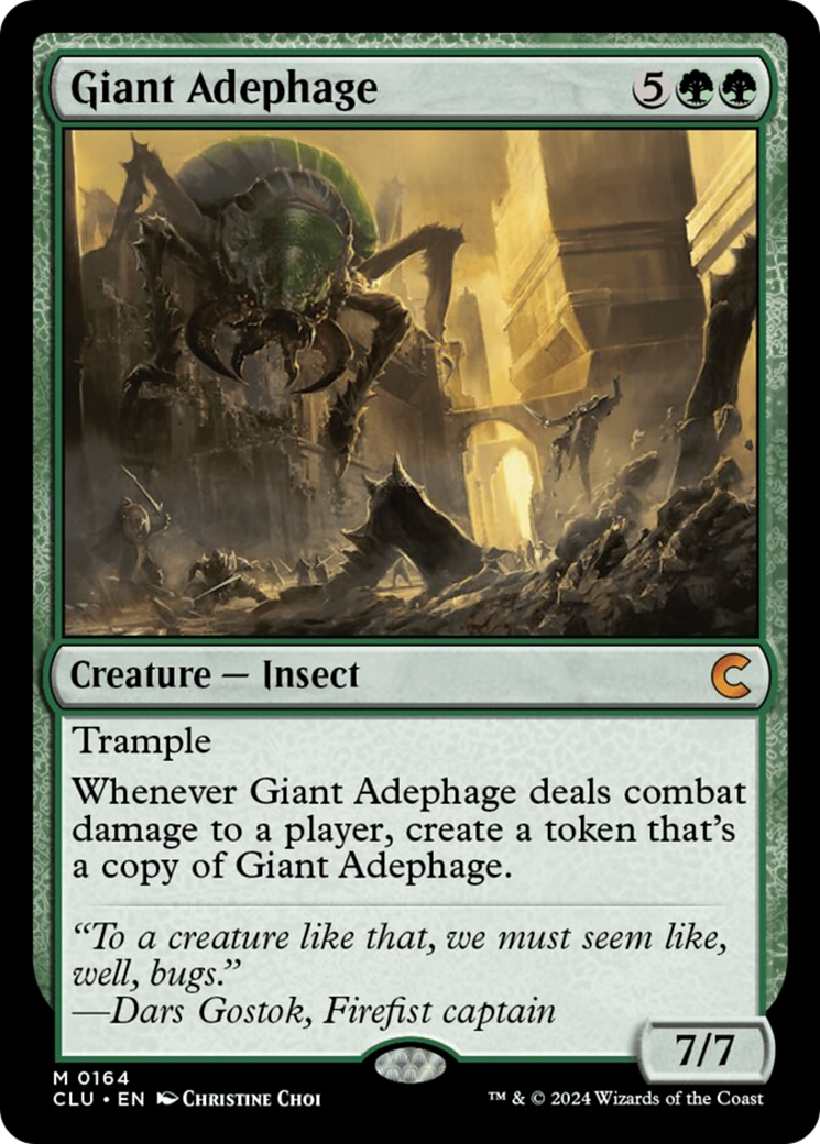 Giant Adephage [Ravnica: Clue Edition] | Clutch Gaming