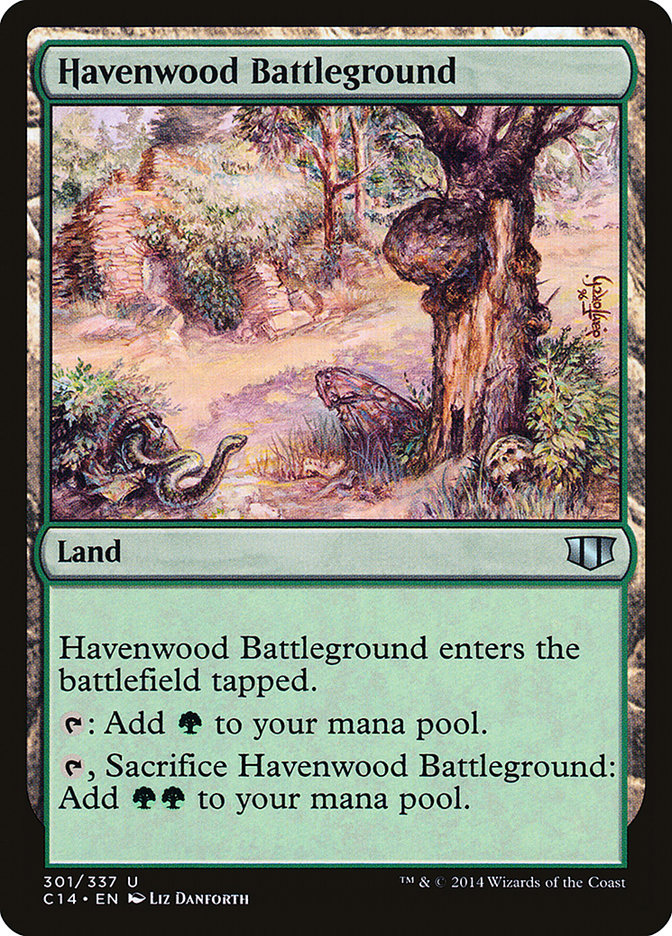 Havenwood Battleground [Commander 2014] | Clutch Gaming