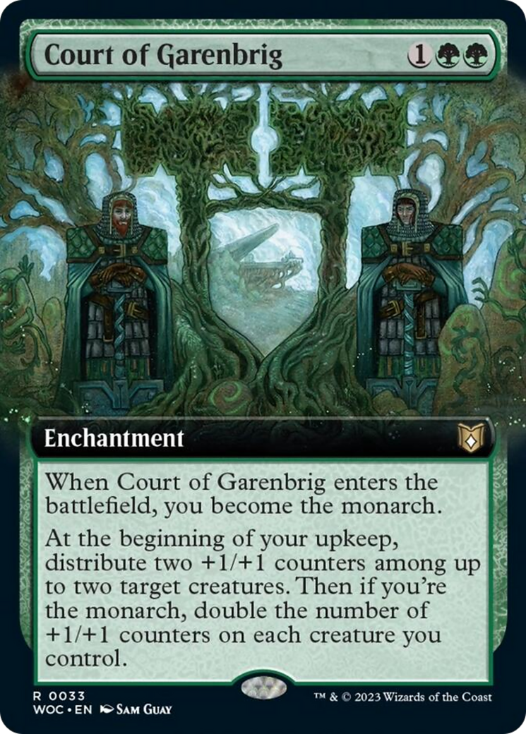 Court of Garenbrig (Extended Art) [Wilds of Eldraine Commander] | Clutch Gaming