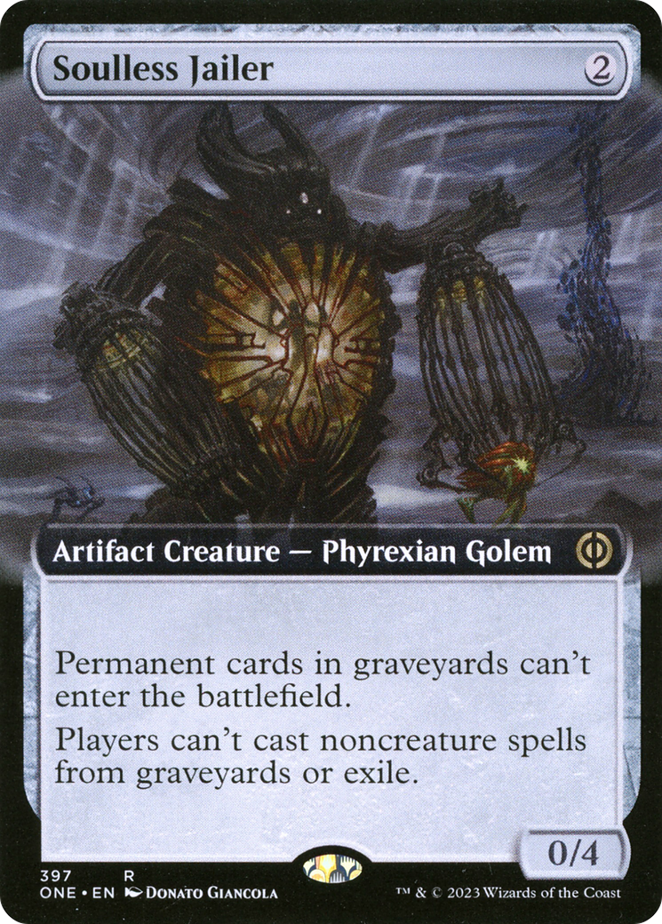 Soulless Jailer (Extended Art) [Phyrexia: All Will Be One] | Clutch Gaming