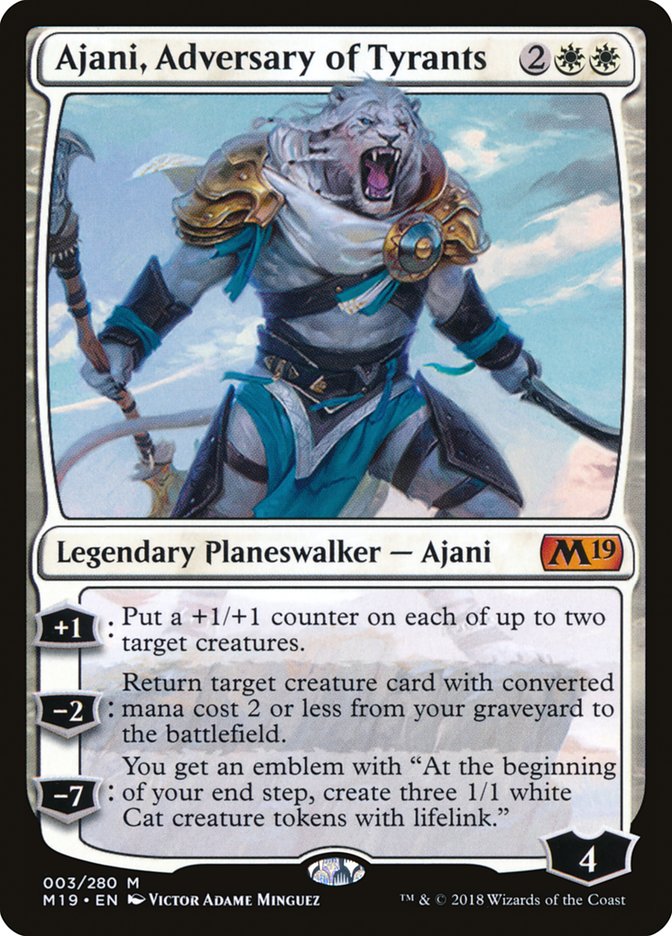 Ajani, Adversary of Tyrants [Core Set 2019] | Clutch Gaming