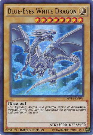 Blue-Eyes White Dragon [MVP1-ENSV4] Ultra Rare | Clutch Gaming