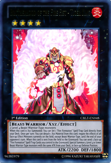 Brotherhood of the Fire Fist - Tiger King [CBLZ-EN048] Ultra Rare | Clutch Gaming