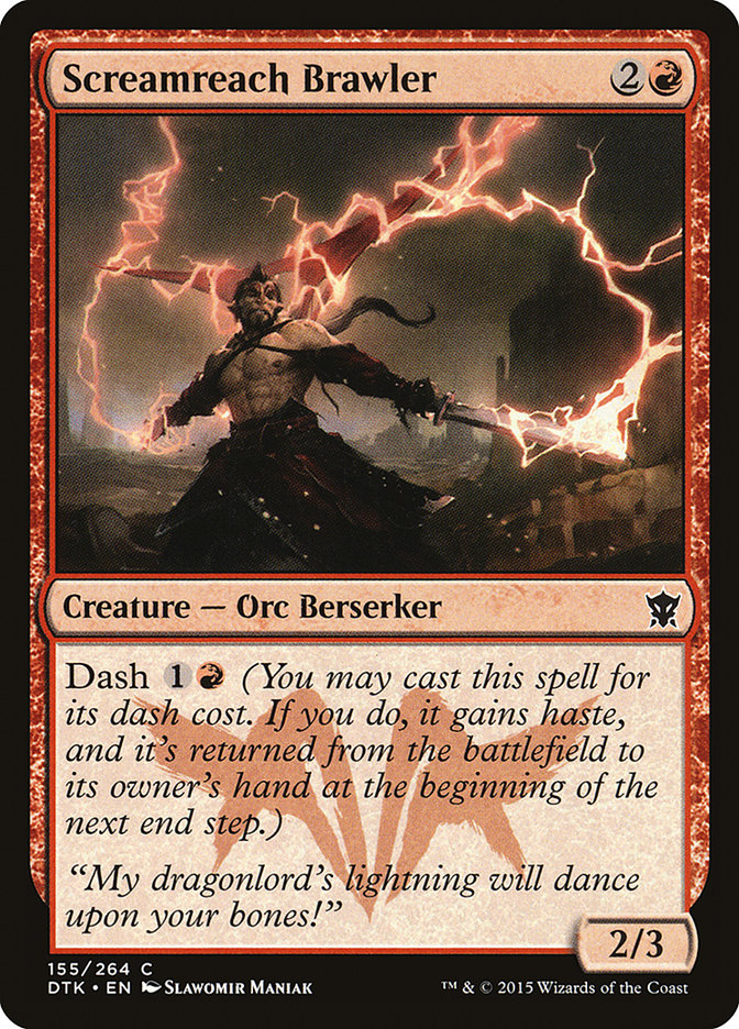 Screamreach Brawler [Dragons of Tarkir] | Clutch Gaming