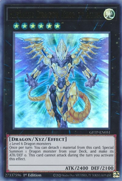 Hieratic Dragon King of Atum [GFTP-EN051] Ultra Rare | Clutch Gaming