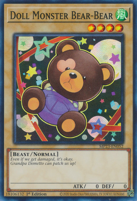 Doll Monster Bear-Bear [MP23-EN052] Super Rare | Clutch Gaming