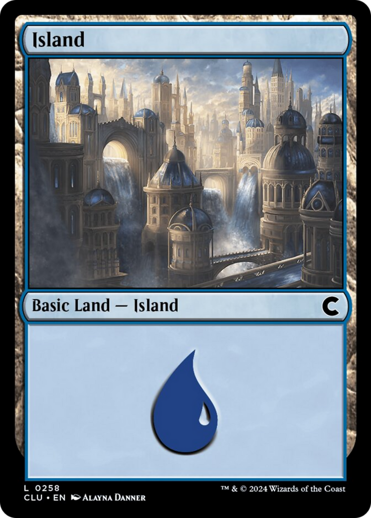 Island (0258) [Ravnica: Clue Edition] | Clutch Gaming