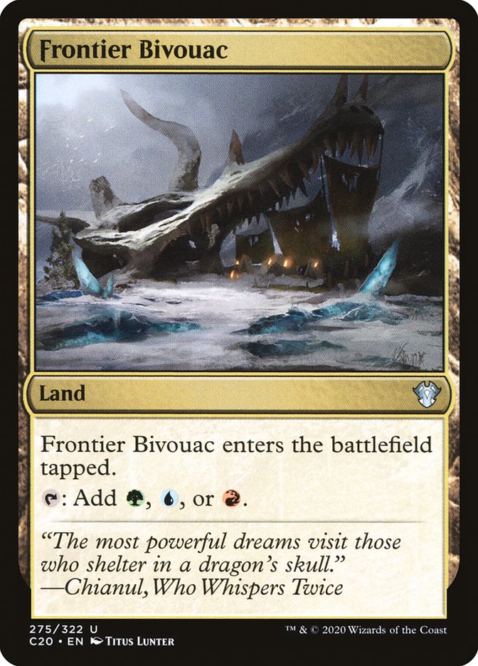 Frontier Bivouac [Commander 2020] | Clutch Gaming