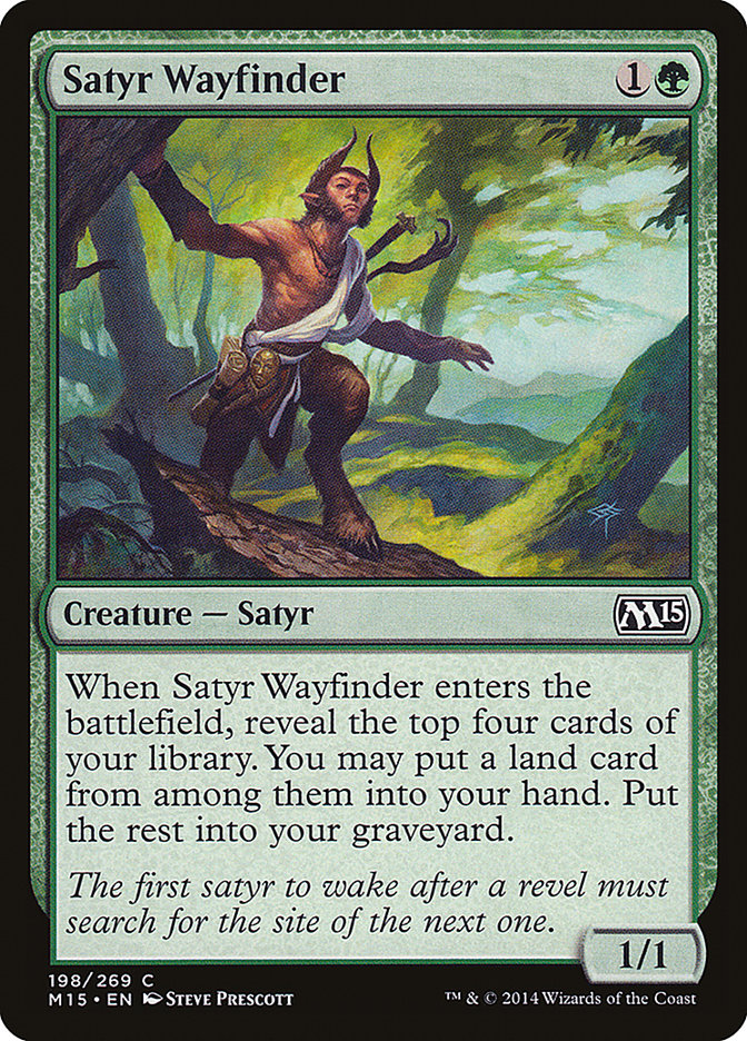 Satyr Wayfinder [Magic 2015] | Clutch Gaming