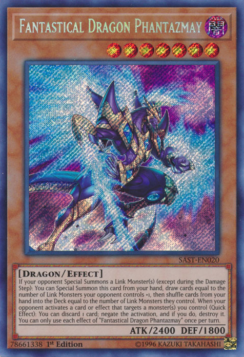 Fantastical Dragon Phantazmay [SAST-EN020] Secret Rare | Clutch Gaming