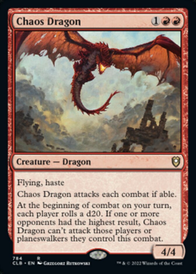 Chaos Dragon [Commander Legends: Battle for Baldur's Gate] | Clutch Gaming