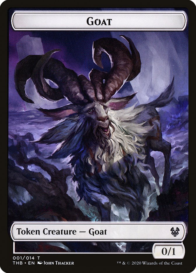 Goat Token [Theros Beyond Death Tokens] | Clutch Gaming