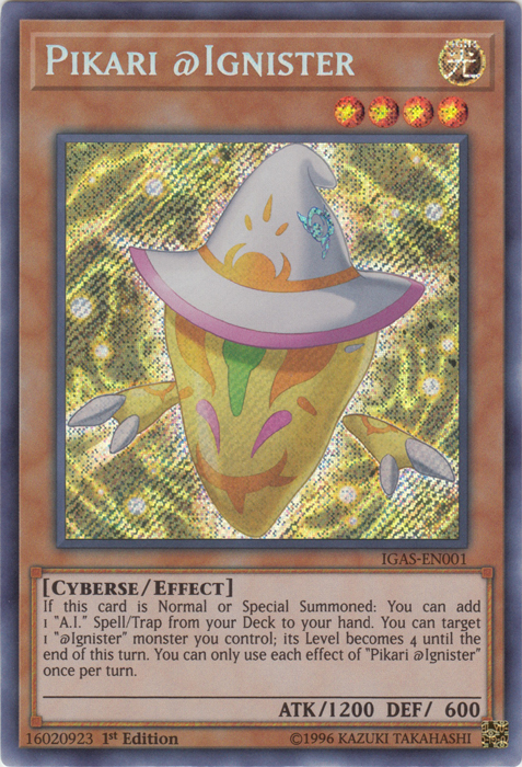 Pikari @Ignister [IGAS-EN001] Secret Rare | Clutch Gaming