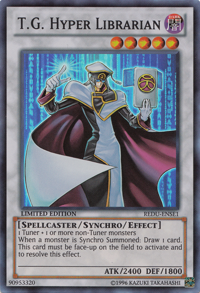 T.G. Hyper Librarian [REDU-ENSE1] Super Rare | Clutch Gaming